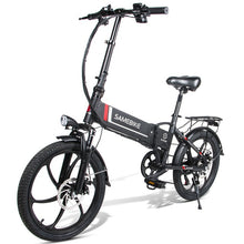 Load image into Gallery viewer, Samebike 20&quot; Electric Bike 48V 8Ah Built-In Lithium Battery E Bike Electric Bicycle Folding Powerful Motor Electric Bike Cycling