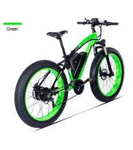 Load image into Gallery viewer, Electric bicycle motor 500W auxiliary bicycle electric bicycle 48V17A lithium electric atv 26-inch electric sn fluorescent green