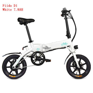 FIIDO D2 Smart  7.8AH Battery Folding Electric Bicycle Bike Moped Double Disc Brakes LED Front Light Electric Bicycle