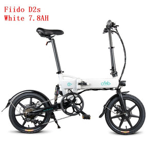 FIIDO D2 Smart  7.8AH Battery Folding Electric Bicycle Bike Moped Double Disc Brakes LED Front Light Electric Bicycle