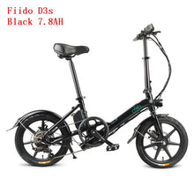 Load image into Gallery viewer, FIIDO D2 Smart  7.8AH Battery Folding Electric Bicycle Bike Moped Double Disc Brakes LED Front Light Electric Bicycle