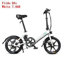 Load image into Gallery viewer, FIIDO D2 Smart  7.8AH Battery Folding Electric Bicycle Bike Moped Double Disc Brakes LED Front Light Electric Bicycle