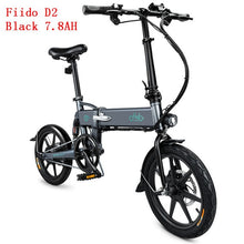 Load image into Gallery viewer, FIIDO D2 Smart  7.8AH Battery Folding Electric Bicycle Bike Moped Double Disc Brakes LED Front Light Electric Bicycle