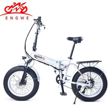 Load image into Gallery viewer, Electric bike 20*4.0inch Fat Tire Aluminum Foldable electric Bicycle 48V10A 500W Powerful bike 6speed Mountain/Snow/Beach ebike