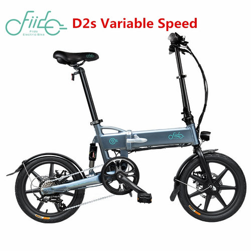 FIIDO D2 16 inch 7.8Ah Folding Electric Bicycle Aluminum Alloy Dual Disc Brake Portable Electric Bike EU Warehouse