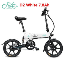 Load image into Gallery viewer, FIIDO D2 16 inch 7.8Ah Folding Electric Bicycle Aluminum Alloy Dual Disc Brake Portable Electric Bike EU Warehouse