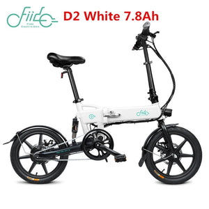 FIIDO D2 16 inch 7.8Ah Folding Electric Bicycle Aluminum Alloy Dual Disc Brake Portable Electric Bike EU Warehouse