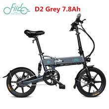 Load image into Gallery viewer, FIIDO D2 16 inch 7.8Ah Folding Electric Bicycle Aluminum Alloy Dual Disc Brake Portable Electric Bike EU Warehouse