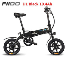 Load image into Gallery viewer, FIIDO D2 16 inch 7.8Ah Folding Electric Bicycle Aluminum Alloy Dual Disc Brake Portable Electric Bike EU Warehouse