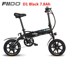 Load image into Gallery viewer, FIIDO D2 16 inch 7.8Ah Folding Electric Bicycle Aluminum Alloy Dual Disc Brake Portable Electric Bike EU Warehouse