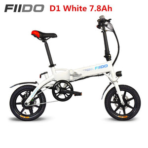 FIIDO D2 16 inch 7.8Ah Folding Electric Bicycle Aluminum Alloy Dual Disc Brake Portable Electric Bike EU Warehouse