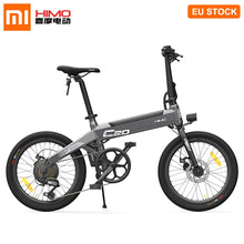 Load image into Gallery viewer, [EU STOCK]Xiaomi HIMO C20 Electric Moped Bicycle 250W Motor Foldable Ebike 25km/h 80KM Mileage 3 Riding Modes 20inch Tire E Bike