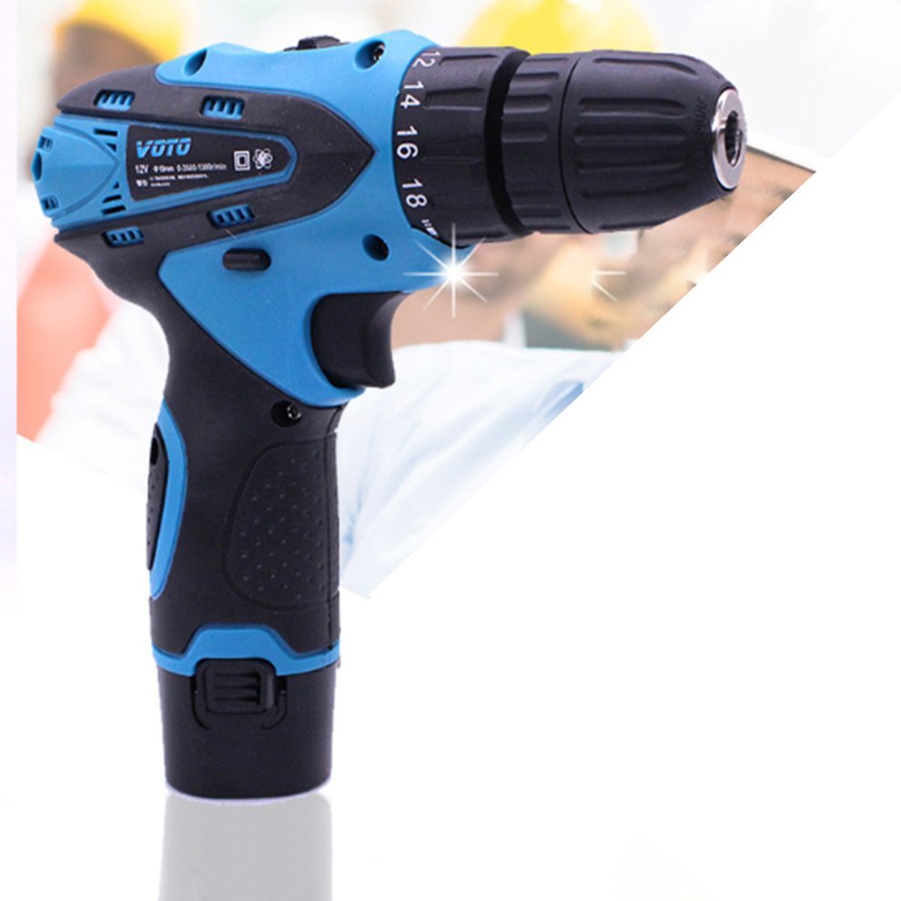 Multifunctional Electric Hand Drill Household Cordless Screwdriver Drill Rechargeable Power Tools Screwdriver