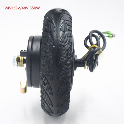 2019 Electric Scooter Hub Wheel Motor 24V 36V 48V 350W DC Brushless Toothless Wheel Motor Scooter Wheel Bicycle Bike Motor