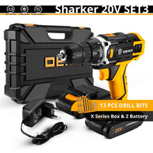 Load image into Gallery viewer, DEKO New Series 12V 16V 20V Cordless Drill Electric Screwdriver Mini Wireless Power Driver DC Lithium-Ion Battery 3/8-Inch