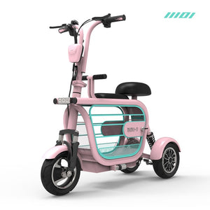 Electric bike folding parent child electric bicycle light city ebike powerful e bicycle adult mini lithium battery electric bike