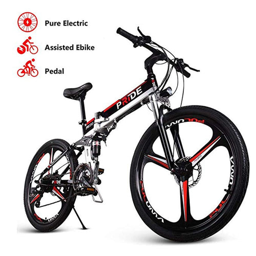 26inch Electric bike  Aluminum Folding electric Bicycle 500W Powerful Mottor 48V12.5A Battery Mountain e bike city/Snow bike