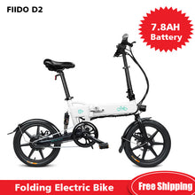 Load image into Gallery viewer, FIIDO D2 Smart  7.8AH Battery Folding Electric Bicycle Bike Moped Double Disc Brakes LED Front Light Electric Bicycle