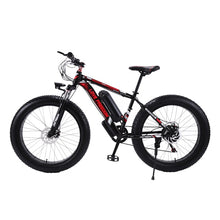 Load image into Gallery viewer, Love Freedom 26 inch Electric Bike 48V 13ah Lithium Battery Electric Mountain Bike 500W Motor Electric Snow Bicycle